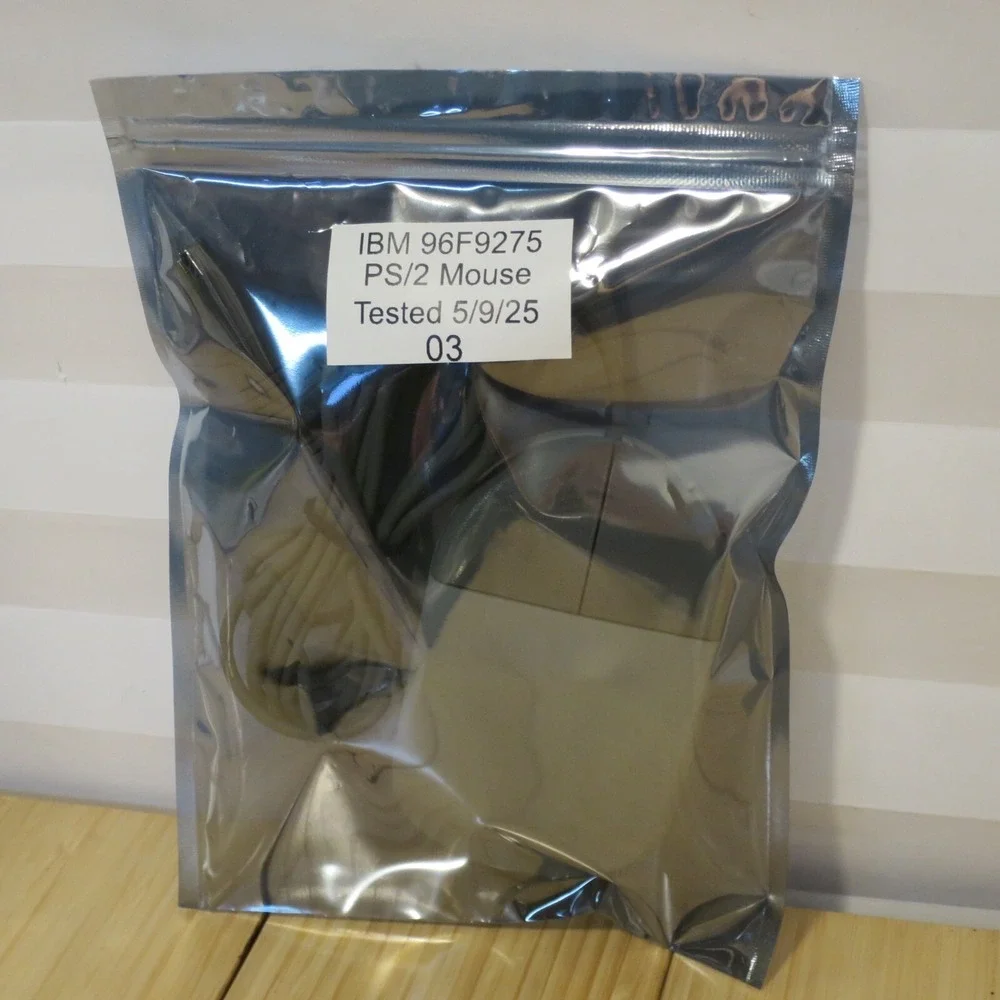 Original IBM Tank Mouse 96F9275‎ Wired 2 Button - Tested 03